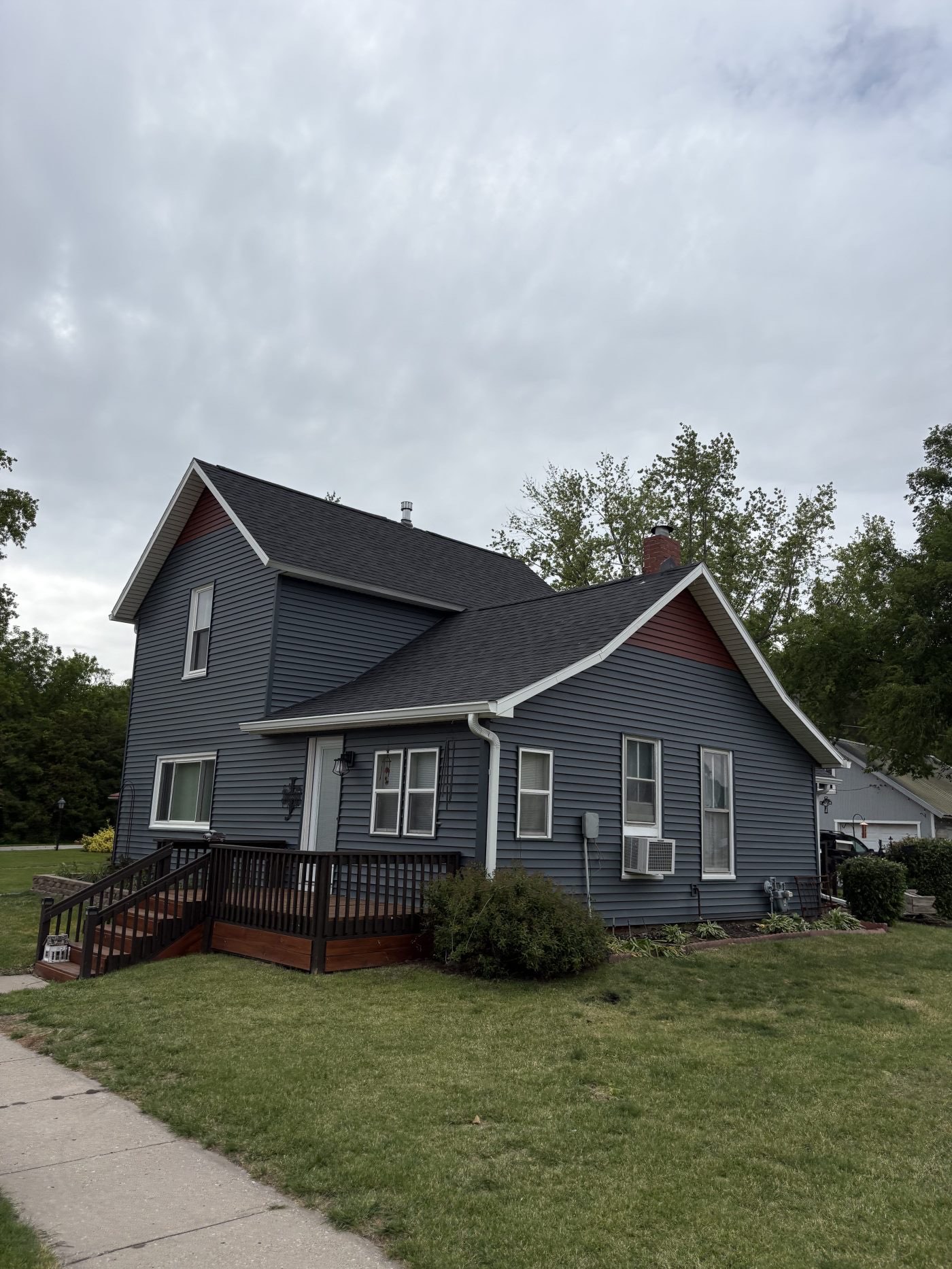 After — new roof by Summit Construction