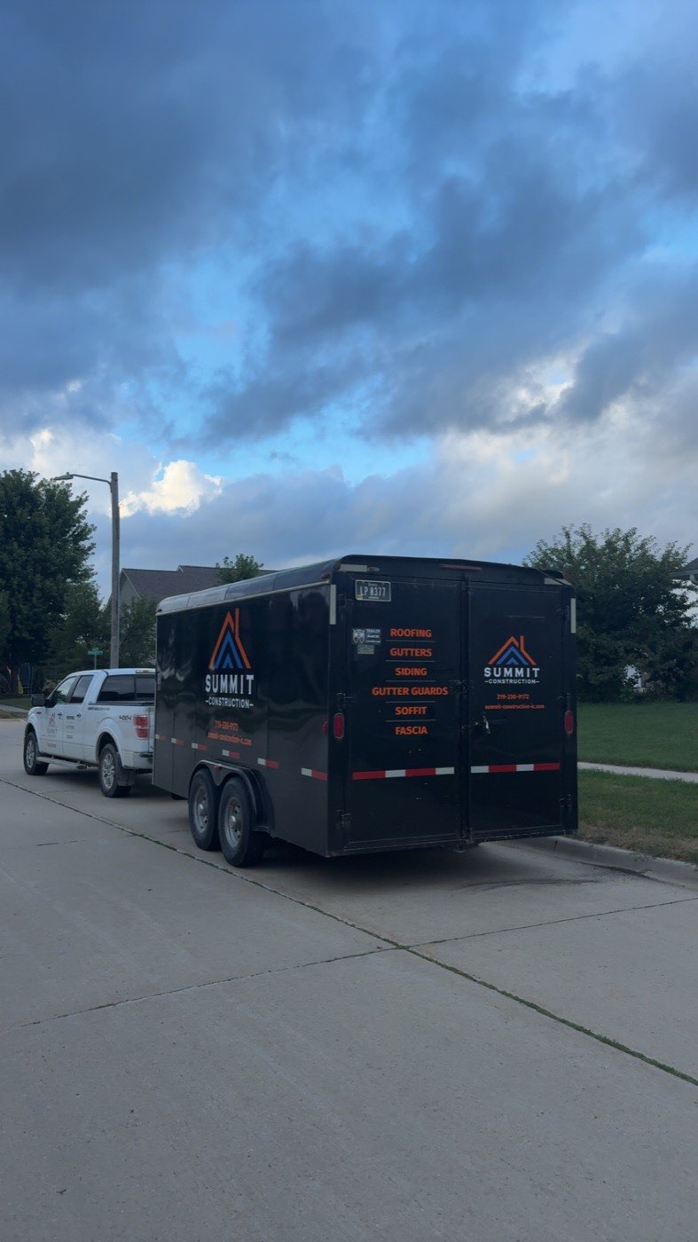 Summit Construction roofing project