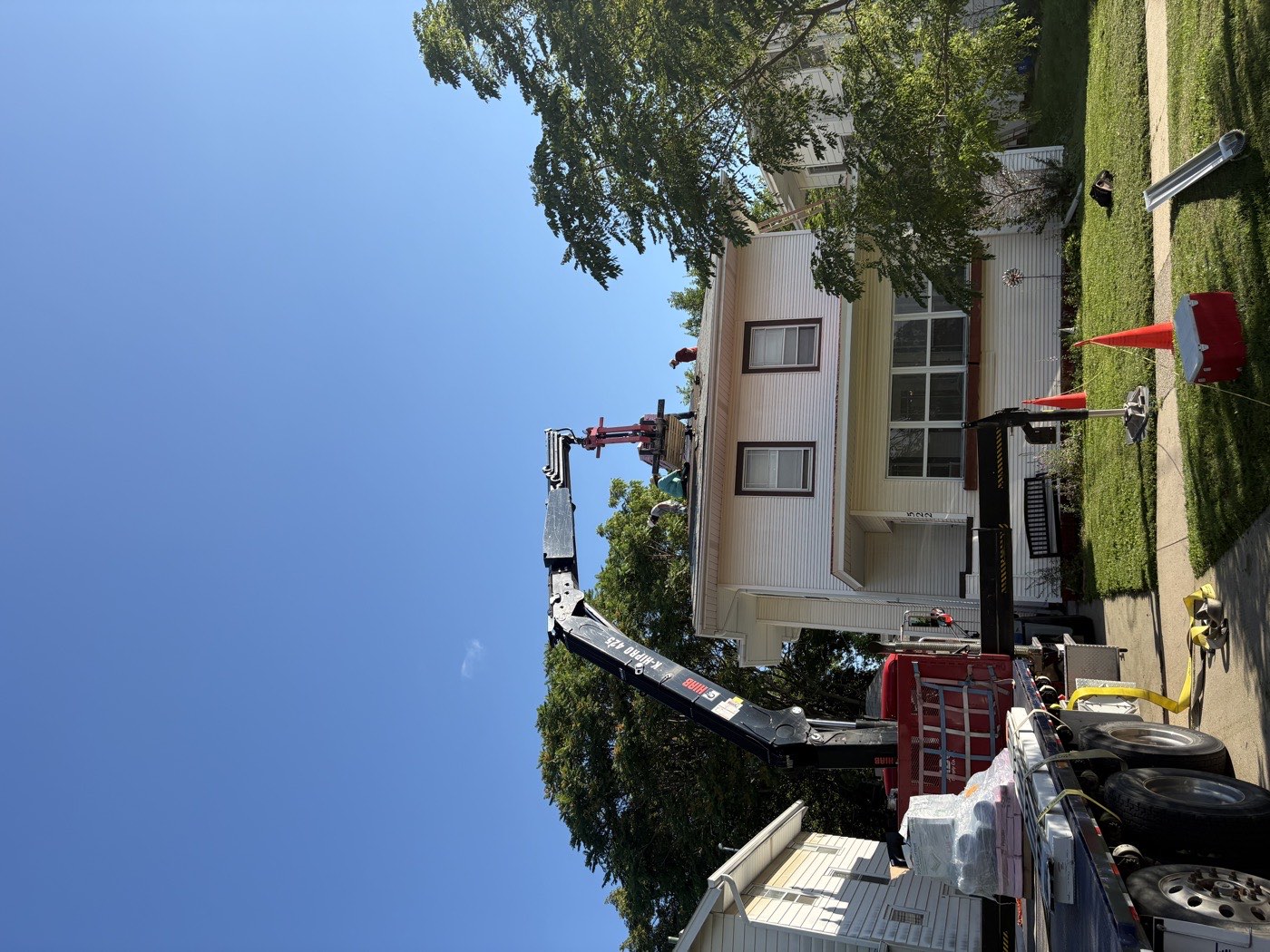 Summit Construction roofing project