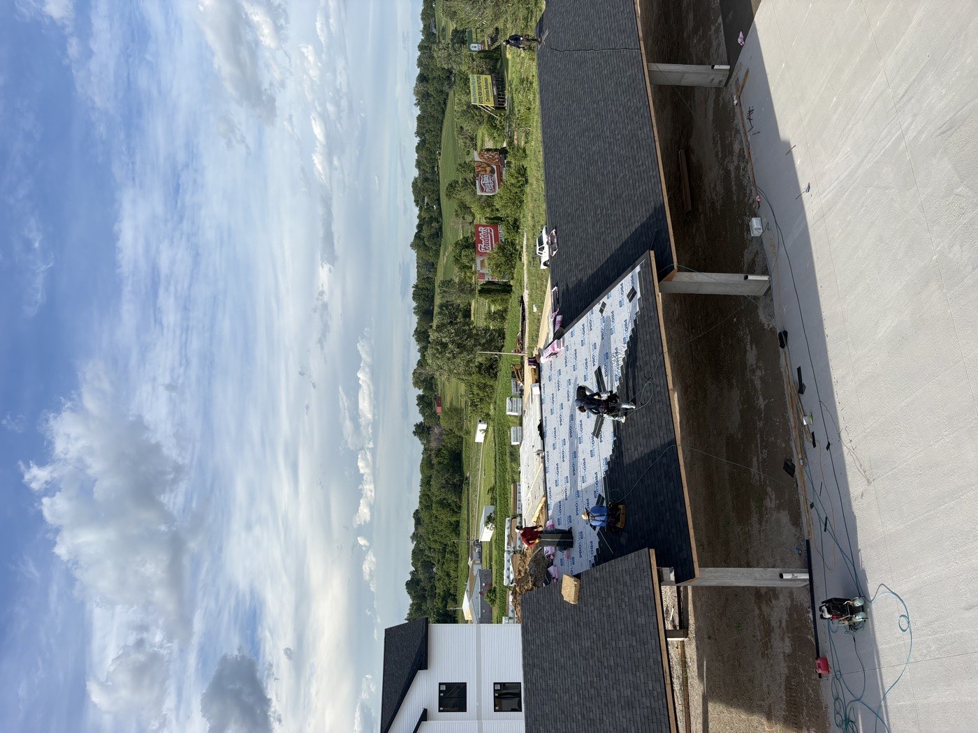 Summit Construction roofing project in the Iowa City area